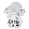 Sterling Silver Reflections Little Sister Girl Bead