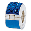 Sterling Silver Reflections Blue on Blue Swarovski Elements Bead