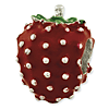 Sterling Silver Reflections Kids Enameled Strawberry Bead