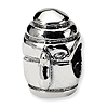 Sterling Silver Reflections Teapot Bead