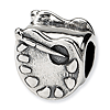 Sterling Silver Reflections Artists Palette Bead