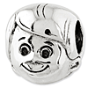 Sterling Silver Reflections Little Boy's Head Bead