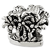 Sterling Silver Reflections Palm Trees Bead