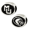 Sterling Silver Marquette University Bead
