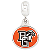 Sterling Silver Bowling Green State University Reversible Dangle Bead