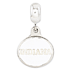 Indiana University Dangle Bead