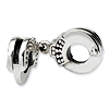 Sterling Silver Reflections Handcuffs Bead