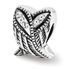 Sterling Silver Reflections Wings Bead with Swarovski Crystals