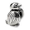 Sterling Silver Reflections Bird Bead