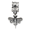 Sterling Silver Reflections Dragonfly Dangle Bead