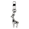 Sterling Silver Reflections Giraffe Dangle Bead