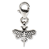 Sterling Silver Reflections Dragonfly Click-on for Bead