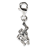 Sterling Silver Reflections Monkey Click-on for Bead