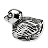 Sterling Silver Reflections Kids Duck Bead