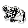 Sterling Silver Reflections Kids Elephant Bead