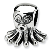Sterling Silver Reflections Kids Octopus Bead