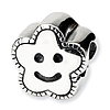 Sterling Silver Reflections Kids Smiley Flower Bead