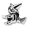 Sterling Silver Reflections Kids Witch Bead