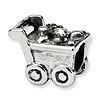 Sterling Silver Reflections Kids Shopping Cart Bead