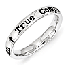 Sterling Silver Stackable True Companion Ring