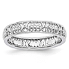 Sterling Silver Stackable Expressions Aquarius Zodiac Ring