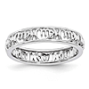 Sterling Silver Stackable Expressions Virgo Zodiac Ring