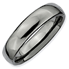 Sterling Silver Stackable Expressions Black-plated Polished Ring