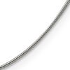 Sterling Silver 1mm Round Snake Chain