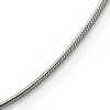 Sterling Silver 1.25mm Round Snake Chain