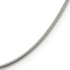 Sterling Silver 1.5mm Round Snake Chain