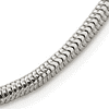 22in Sterling Silver Round Snake Chain 4mm