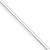 Sterling Silver 1mm Square Snake Chain