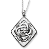Sterling Silver Family Blessings Necklace