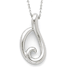 Sterling Silver Friendship Necklace 18in