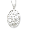 Believe In Miracles Necklace Sterling Silver