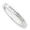 Sterling Silver .08ct Diamond Ring