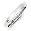 Sterling Silver 3mm Oval Wedding Band