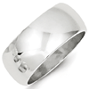 Sterling Silver 9mm Oval Wedding Band