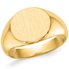 14kt Yellow Gold Men's Signet Ring