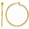 14kt Yellow Gold Madi K 7/16in Endless Hoop Earrings