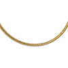 14k Yellow Gold Stretch Mesh Necklace