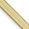14kt Yellow Gold 18in Silky Herringbone Chain 3.0mm