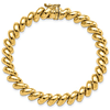 14k Yellow Gold 8in San Marco Bracelet 8mm