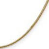 14k Yellow Gold 18in Round Snake Chain 1.1mm