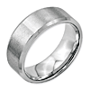 8mm Stainless Steel Flat Ring with Beveled Edges