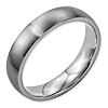 5mm Brushed Stainless Steel Ring