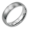6mm Brushed Stainless Steel Ring