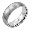 7mm Brushed Stainless Steel Ring