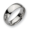 7mm Stainless Steel Domed Ring