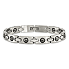 Stainless Steel Bracelet - Magnetic Links 8.5in